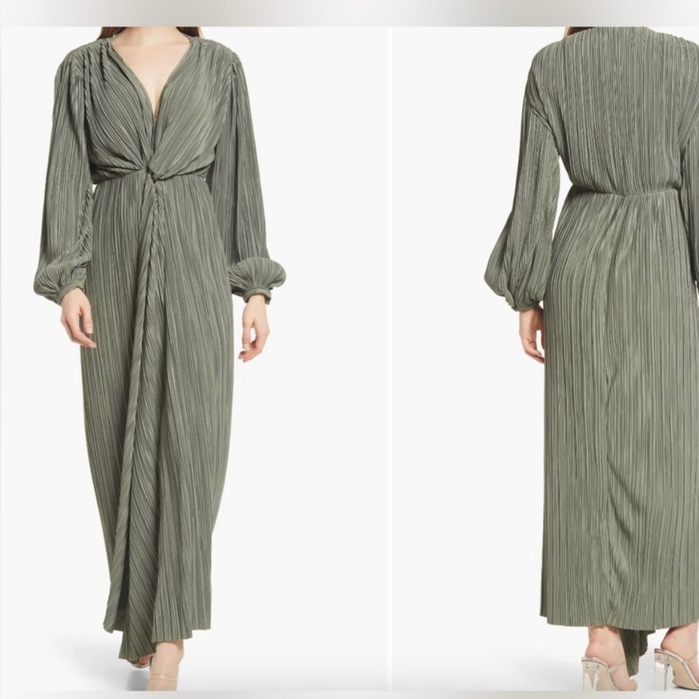 4SI3NNA PLISSE DRESS. Size XS